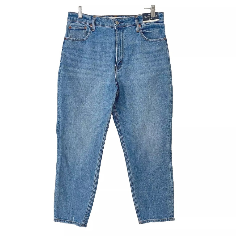 Abercrombie & Fitch // The 90’s Relaxed Jeans High Rise Curve Love Size 29 8R